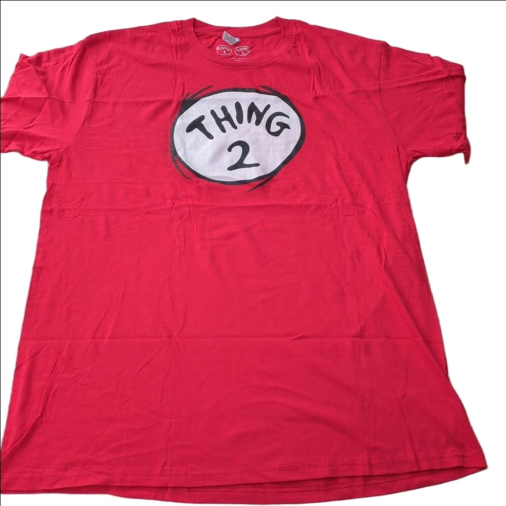 Universal Studios Dr. Seuss  Thing T-Shirt Men’s XL Red,  Islands of Adventure.
